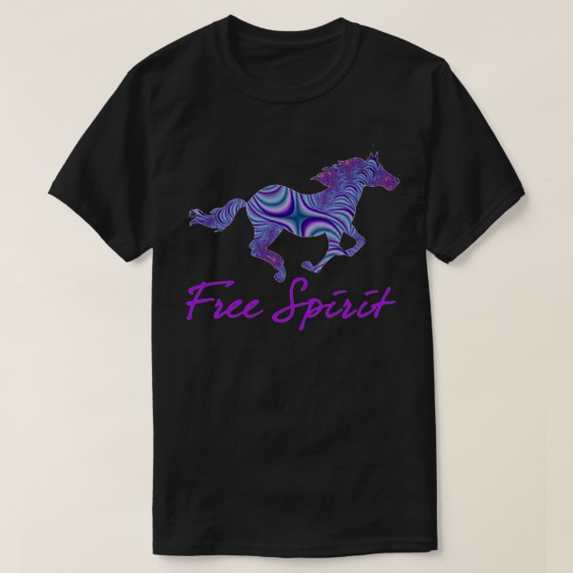Free spirit horse  T-Shirt (Design Front)