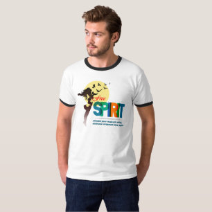 Free Spirit Men Ringer T-Shirt