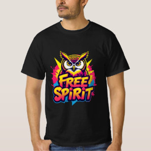 Free Spirit Owl T-Shirt
