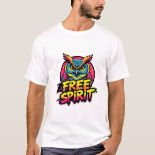 Free Spirit Owl T-Shirt