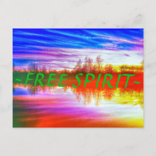 Free Spirit Postcard