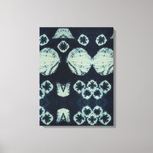 Free Spirit Shibori Canvas Print (Front)