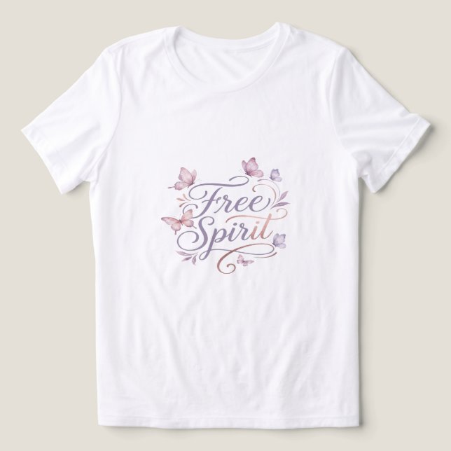 Free Spirit Tri-Blend Shirt (Design Front)