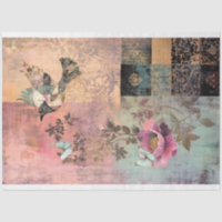 Free Spirit Vintage Patchwork Bird & Floral
