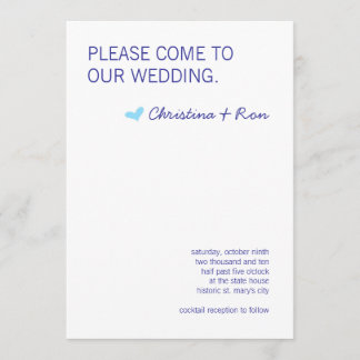 Free Spirit Wedding Invite