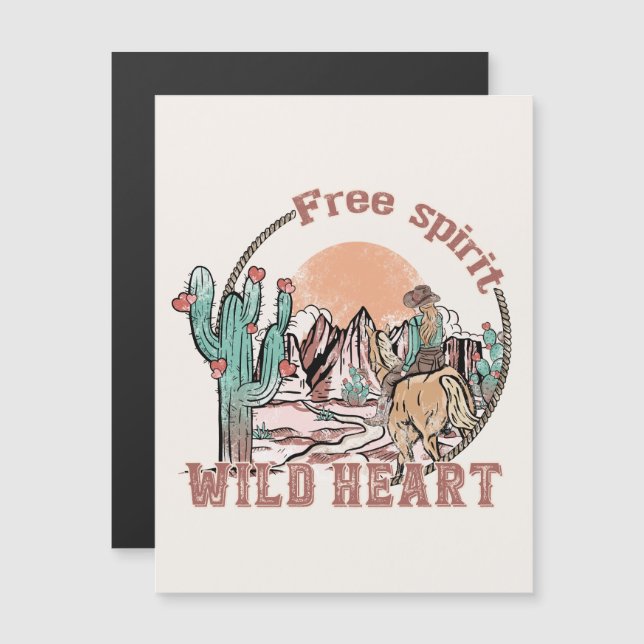Free Spirit, Wild Heart (Front/Back)