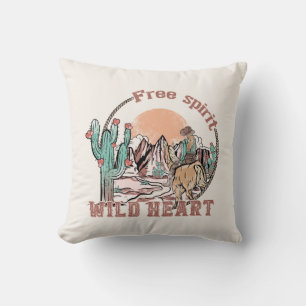 Free Spirit, Wild Heart Cushion