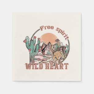 Free Spirit, Wild Heart Napkin