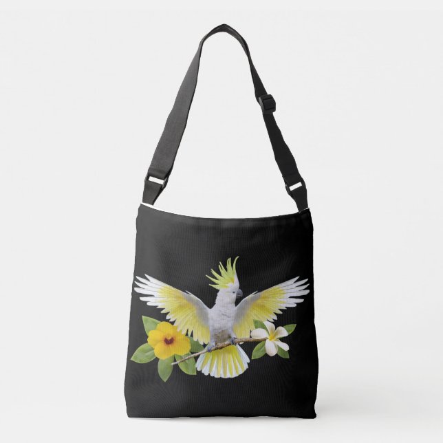 FREE SPIRITED COCKATOO CROSSBODY BAG (Front)