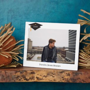 Free Standing Easel Sign Graduation Photo Plaque