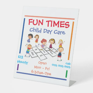 Free Standing Sign - Child Day Care