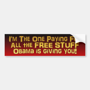 FREE STUFF! - Anti Obama Bumper Sticker