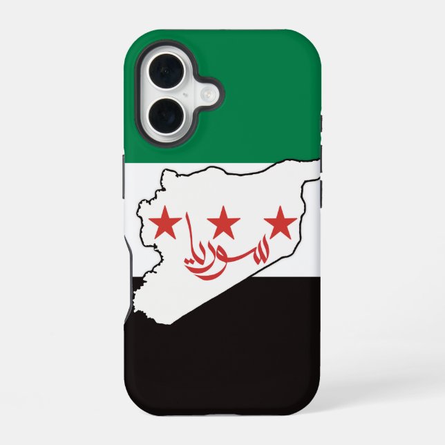 Free Syria سورية حرة iPhone 16 Case (Back)