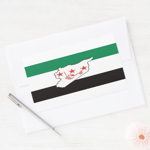 Free Syria سورية حرة Rectangular Sticker