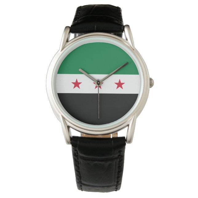 Free Syria Flag Watch (Front)