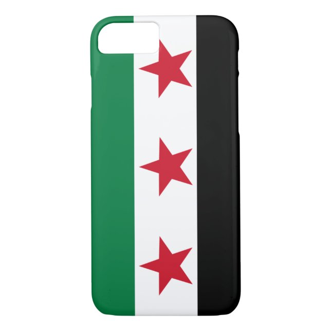 Free Syria Syrian Revolution Flag iPhone 7 case (Back)