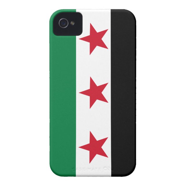 Free Syria Syrian Revolution Flag IPhone case (Back)