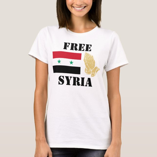 FREE SYRIA T-Shirt (Front)