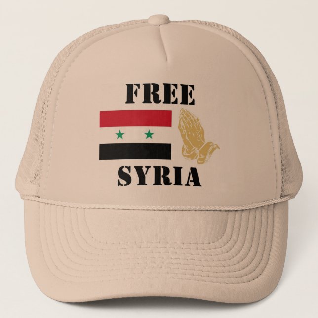 FREE SYRIA TRUCKER HAT (Front)