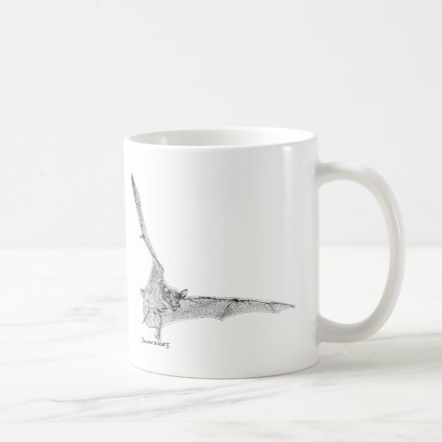 Free Tailed Bat Coffee Mug (Right)