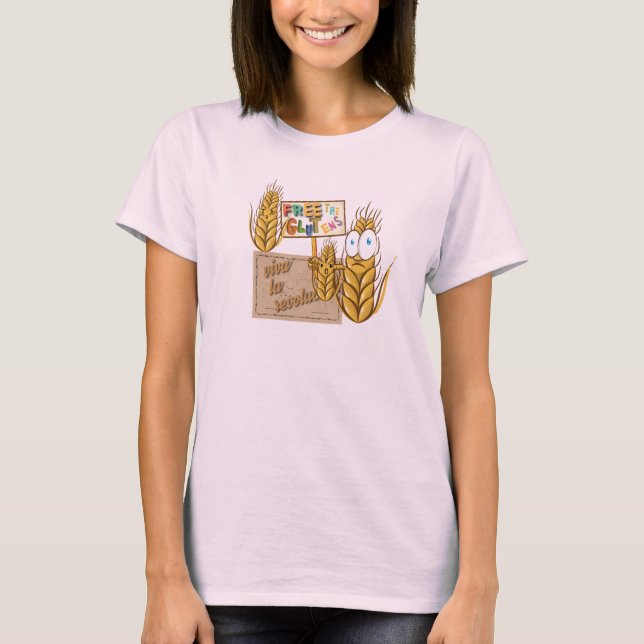 Free the Glutens T-Shirt (Front)