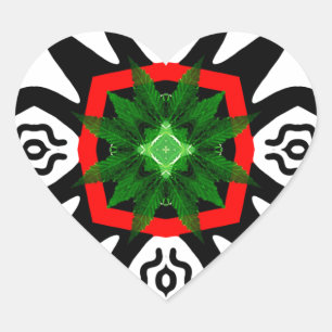 Free The Herb_ Heart Sticker