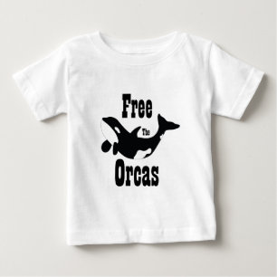 Free The Orcas Baby T-Shirt