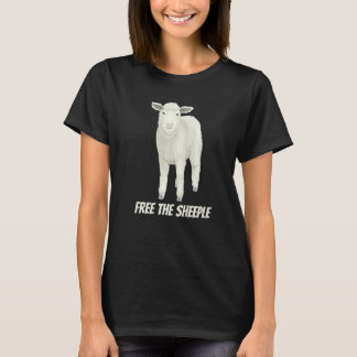 Free The Sheep Or Sheeple . Premium T-Shirt