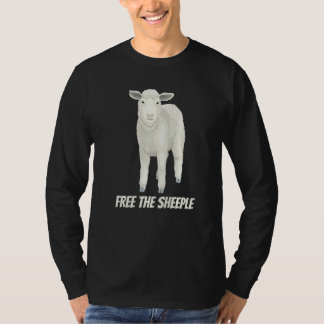 Free The Sheep Or Sheeple . Premium T-Shirt