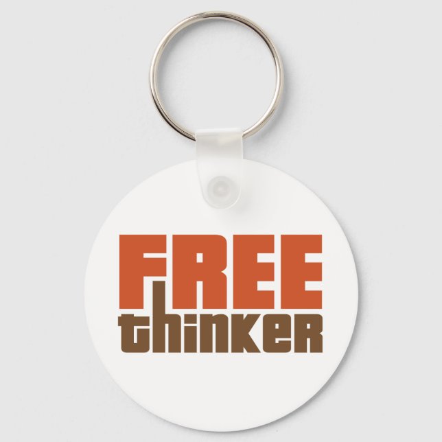 Free Thinker Key Ring (Front)