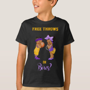 Free Throws Or Bows Bysketbyll By1 T-Shirt