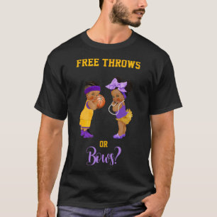 Free Throws Or Bows Bysketbyll By1 T-Shirt