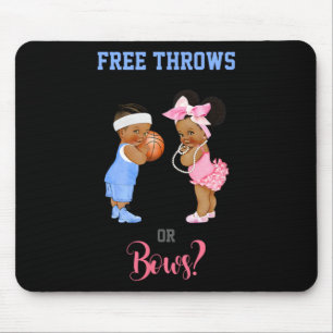 Free Throws Or Bows Bysketbyll By  Mouse Mat