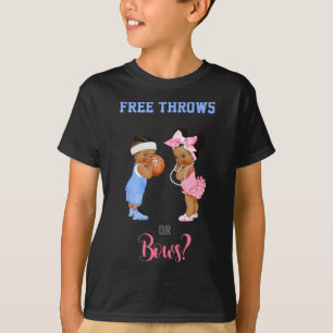 Free Throws Or Bows Bysketbyll By  T-Shirt