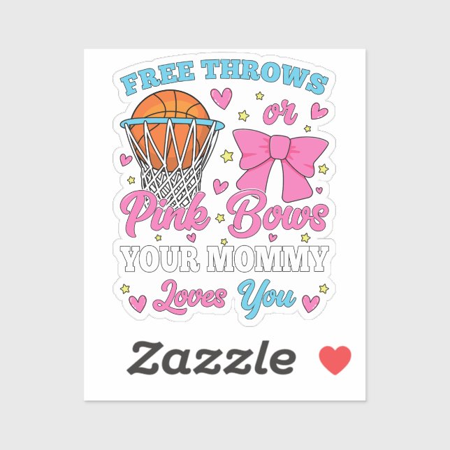 Free Throws or Pink Bows Mummy Loves You Vinyl (Sheet)