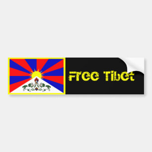 Free Tibet Bumper Sticker