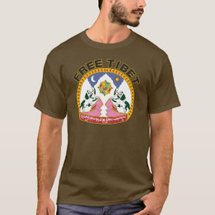 Free Tibet Emblem T-Shirt