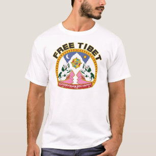 Free Tibet Emblem T-Shirt