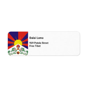 Free Tibet flag