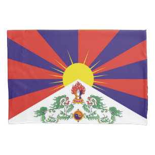 Free Tibet flag Pillowcase