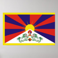 Free Tibet flag