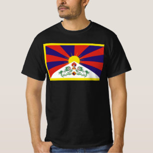 Free Tibet Flag - Tibetan Flag Buddhism T-Shirt