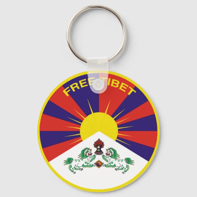 Free Tibet Key Ring (Front)