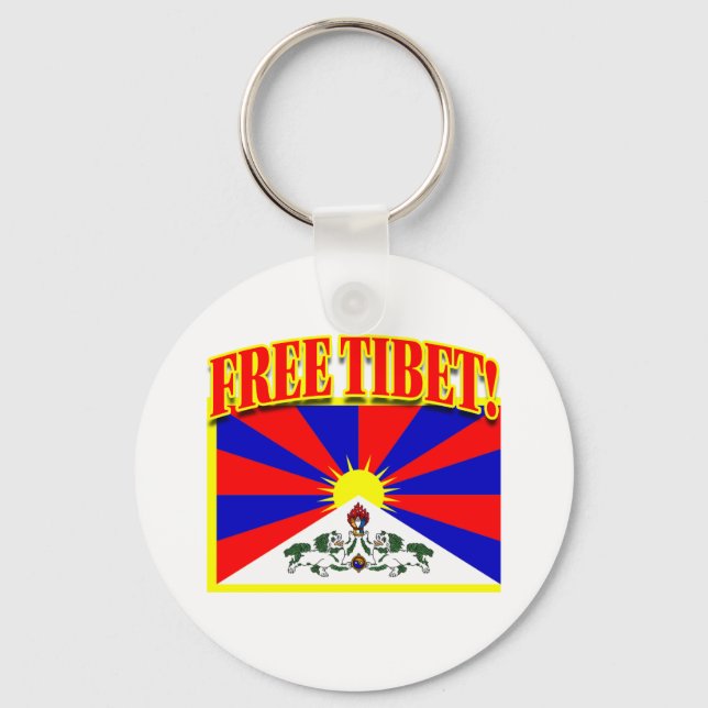 FREE TIBET KEY RING (Front)