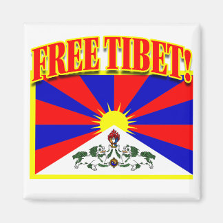 FREE TIBET MAGNET