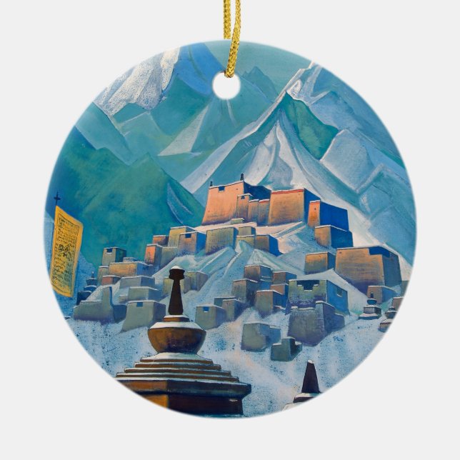 Free Tibet ornament (Front)
