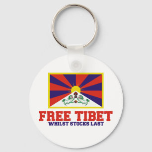 Free Tibet spoof Key Ring