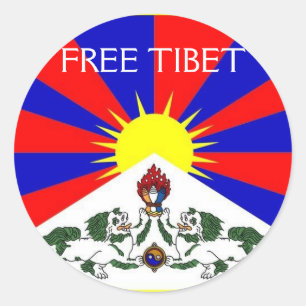 FREE TIBET Sticker Sheet