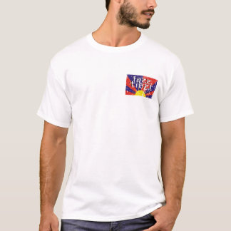 Free Tibet Stickers T-Shirt