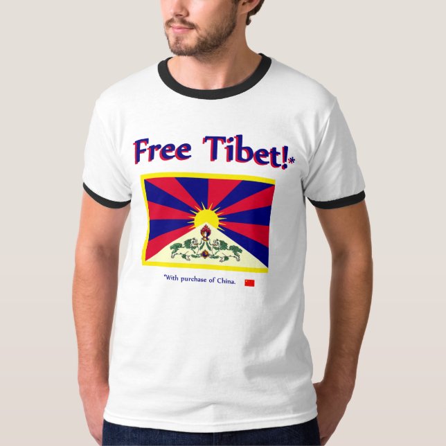 Free Tibet!* T-Shirt (Front)